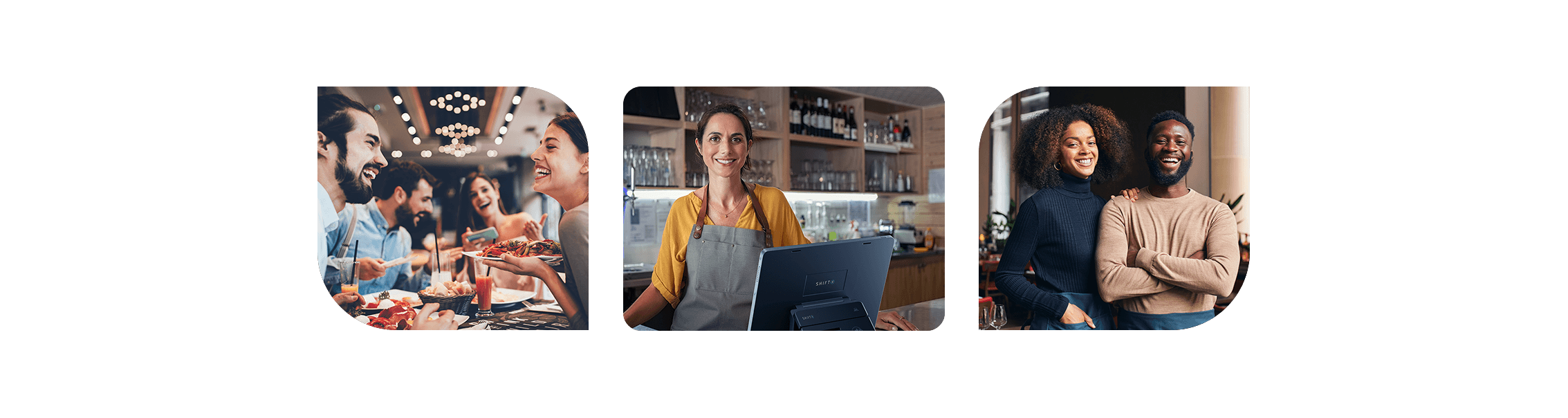 Restaurant customers, staff, and operators served by SkyTab POS
